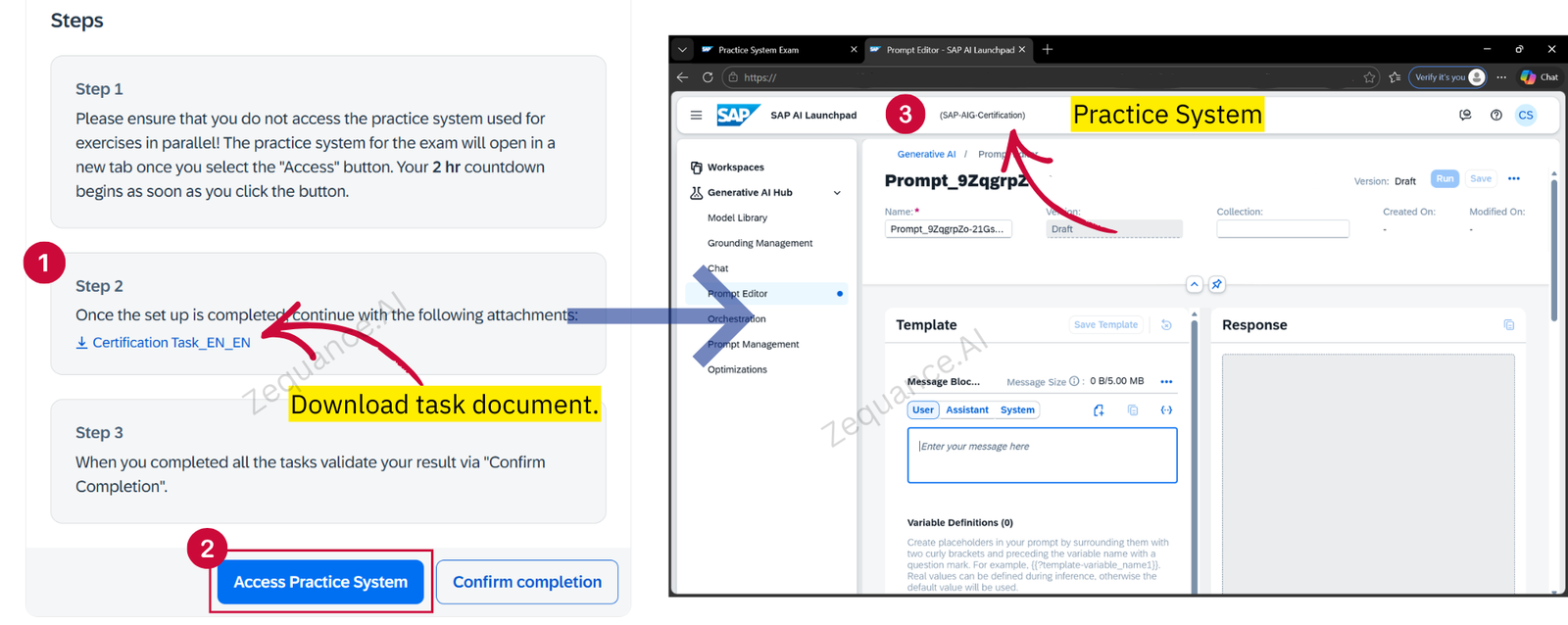 SAP Generative AI Certifciation Step 3